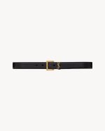 Cassandre Belt With Square Buckle In Smooth Leather 634437BOO0W1000 product photo 1