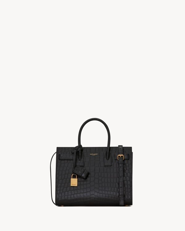 Ysl Sac De Jour In Crocodile Embossed Leather – Baby 421863DZEAW1000 product photo 1