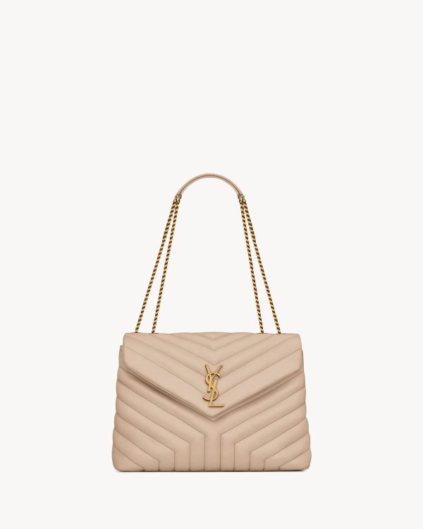 YSL Loulou Medium in Quilted Leather