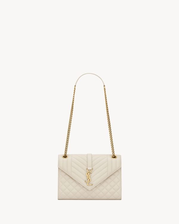 Ysl Envelope Medium In Matelassé Lambskin 600185AACT79207 product photo 1