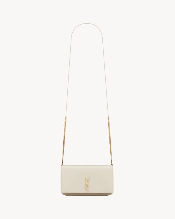 Ysl Cassandre Phone Holder In Smooth Leather 6350950U40J9207 product photo 1