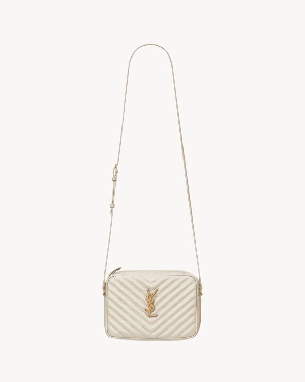 YSL Lou Camera Bag in Quilted Leather