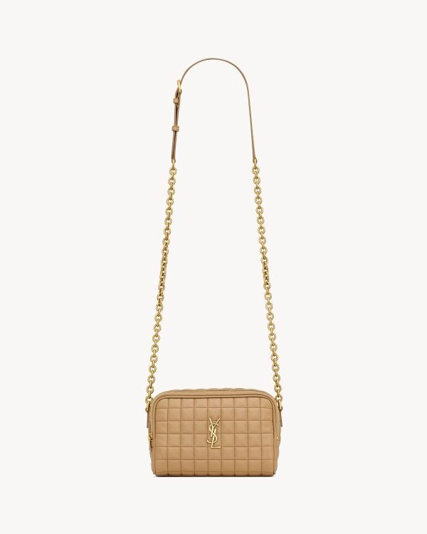 YSL Cassandre Matelassé Carré Camera Bag in Lambskin