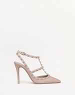 Rockstud Ankle Strap Pump With Tonal Studs 100 MM 5W2S0393VB8_P45 product photo 6