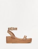 Rockstud Flatform Sandal In Calfskin 45MM 6W2S0GI3BAE_P45 product photo 5