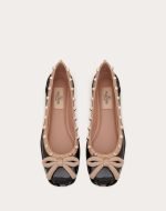 Rockstud Patent Leather Ballerina 3W2S0HQ5VNW_N71 product photo 4