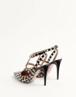 Rockstud Pump In Pied-De-Poule Fabric 100MM 6W2S0393IZQ_9TB product photo 3