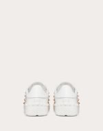 Rockstud Untitled Sneaker In Calfskin Leather With Metallic Stripe 3W2S0A01HEL_0JC product photo 5