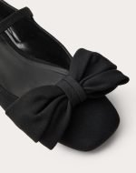 Valentino Garavani Bowjane Mary-Jane Ballerina In Crepe Fabric 20MM 5W0S0KI3JIV_0NO product photo 3