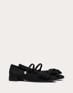 Valentino Garavani Bowjane Mary-Jane Ballerina In Crepe Fabric 20MM 5W0S0KI3JIV_0NO product photo 1