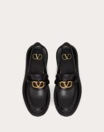 VLOGO Signature Calfskin Loafer 5W2S0EU0BEK_0NO product photo 4