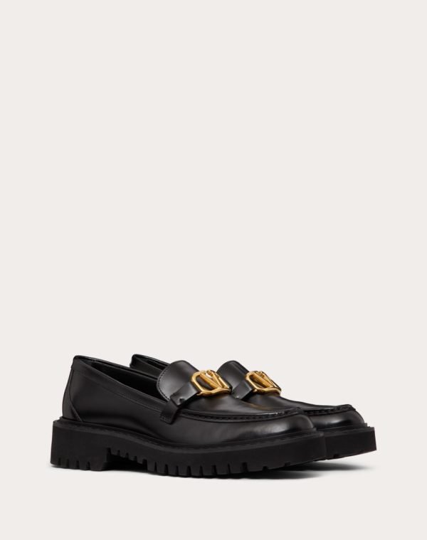 VLOGO Signature Calfskin Loafer 5W2S0EU0BEK_0NO product photo 1