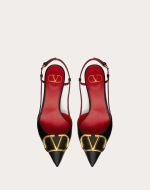 VLOGO SIGNATURE CALFSKIN SLINGBACK PUMP 40MM / 1.6 IN. product photo 3