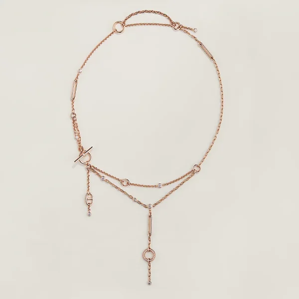 Chaine d’ancre Chaos lariat necklace