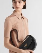 Prada Arqu?? Leather Shoulder Bag With Flap 1BD365_ASK_F0002_V_HVO product photo 7