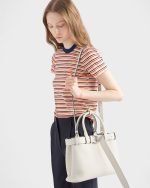 Prada Buckle Small Leather Handbag With Belt 1BA434_2CY9_F0G3Z_V_OBO product photo 6