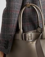 Prada Buckle Large Leather Handbag With Belt 1BA416_2CY9_F0572_V_DBO product photo 8