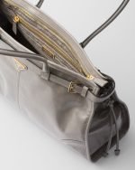 Prada Bonnie Large Leather Handbag 1BA433_2CYR_F03SF_V_MOO product photo 4