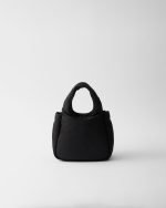 Padded Re-Nylon Mini-Bag With Bow 1BA359_RP0C_F0002_V_OXO product photo 4