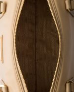 Re-Nylon And Leather Medium Top-Handle Bag With Padlock 1BB127_2C8Q_F0040_V_ODO product photo 4