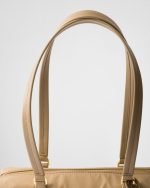 Re-Nylon And Leather Medium Top-Handle Bag With Padlock 1BB127_2C8Q_F0040_V_ODO product photo 6