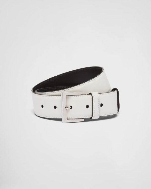 Leather belt