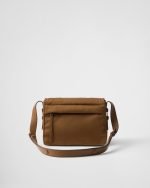 Small Padded Re-Nylon Shoulder Bag 1BD313_RDLN_F0134_V_OOO product photo 5