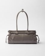 Prada Bonnie Medium Leather Handbag 1BA426_2CYR_F03SF_V_MOO product photo 5