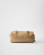 Re-Nylon And Leather Medium Top-Handle Bag With Padlock 1BB127_2C8Q_F0040_V_ODO product photo 5