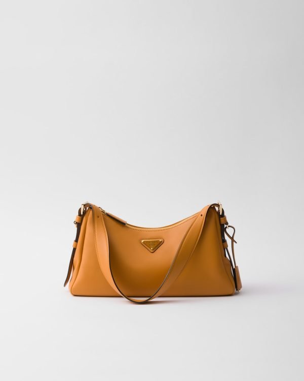 Prada Aim??e Medium Leather Shoulder Bag