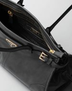 Prada Bonnie Medium Leather Handbag 1BA426_2CYR_F0002_V_MOO product photo 5