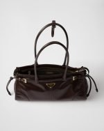 Prada Bonnie Medium Leather Handbag 1BA426_2CYR_F01D6_V_MOO product photo 5