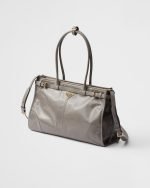 Prada Bonnie Large Leather Handbag 1BA433_2CYR_F03SF_V_MOO product photo 2
