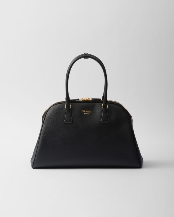 Large Saffiano Leather Bag