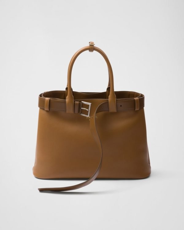 Prada Buckle Large Leather Handbag With Belt 1BA416_2CY9_F03BH_V_DBO product photo 1