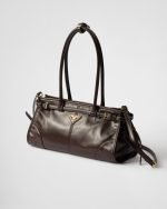 Prada Bonnie Medium Leather Handbag 1BA426_2CYR_F01D6_V_MOO product photo 7