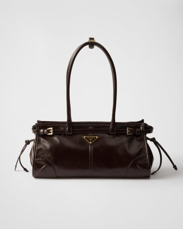 Prada Bonnie Medium Leather Handbag 1BA426_2CYR_F01D6_V_MOO product photo 1