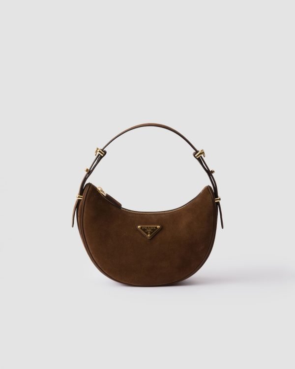 Prada Arqu?? Suede Shoulder Bag 1BC194_2C4S_F0324_V_OOO product photo 1