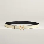 H Infini Belt Buckle & Reversible Leather Strap 24 Mm H052150CAET065 H052150CAET065 product photo 3