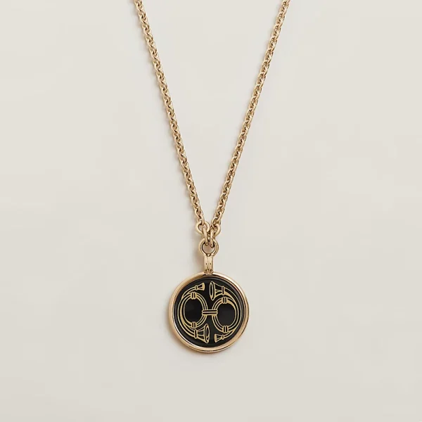 Medaille Bijou Deux Cors Necklace, Small Model H983312FEC7 product photo 1