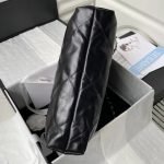 Chanel 22 AS3260 Small Bag Black Shiny Crumpled Calfskin Gold Hardware 75104 product photo 5