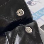 Chanel 22 AS3260 Small Bag Black Calfskin Silver Hardware 75106 product photo 8