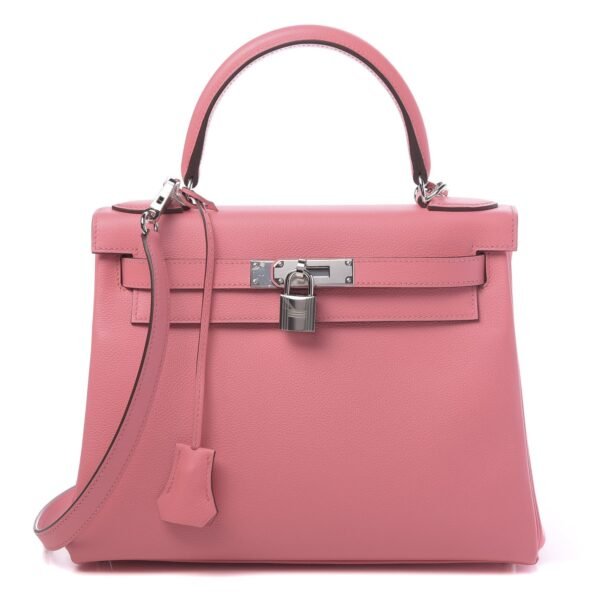 Hermes Evercolor Kelly Retourne 28 Rose D'Ete