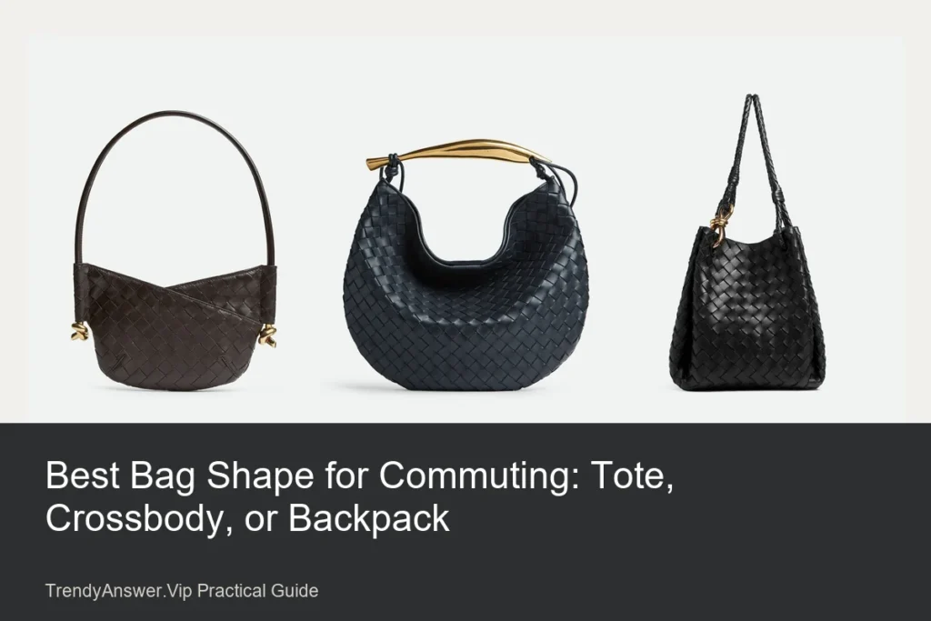 Best Bag Shape for Commuting: Tote, Crossbody, or Backpack practical comparison guide.