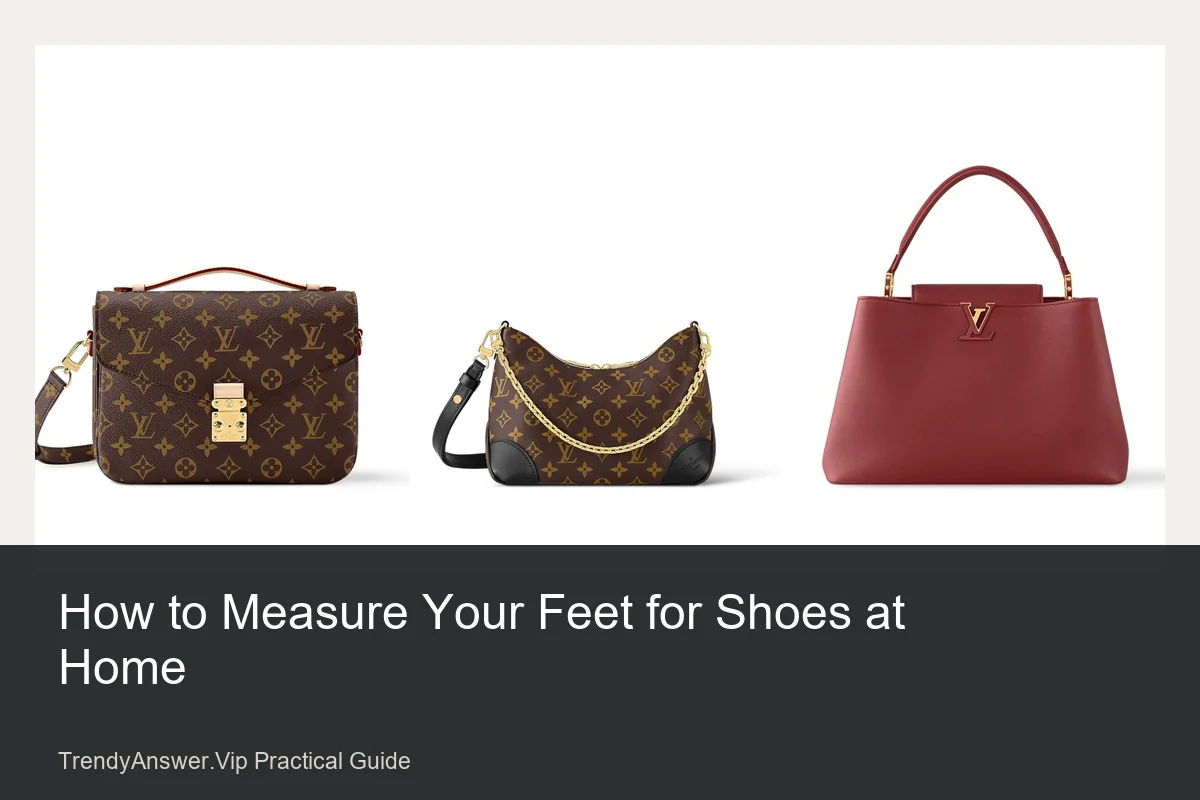 How to Measure Your Feet for Shoes at Home practical comparison guide.