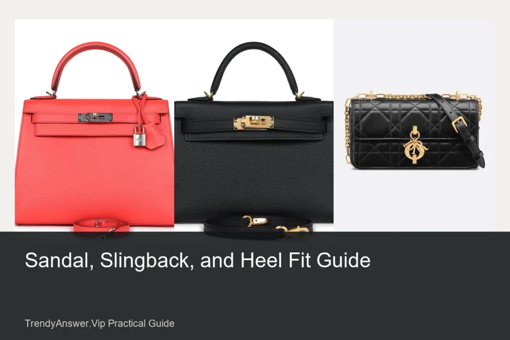 Sandal, Slingback, and Heel Fit Guide practical comparison guide.