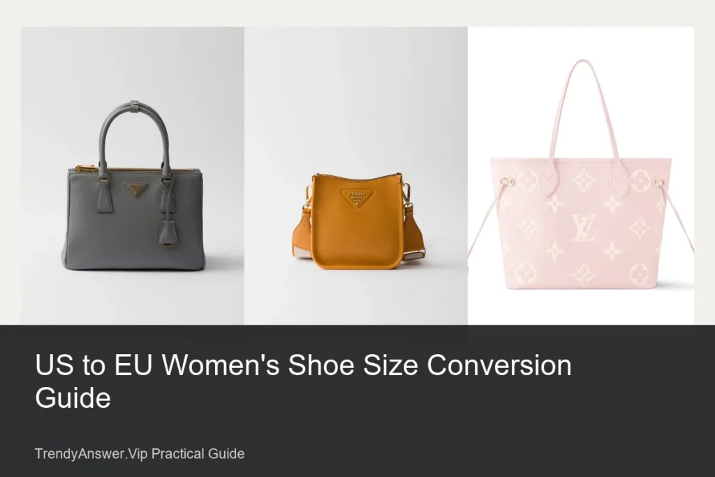 US to EU Women's Shoe Size Conversion Guide practical comparison guide.