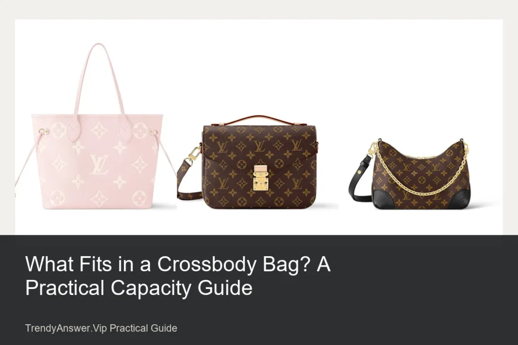 What Fits in a Crossbody Bag? A Practical Capacity Guide practical comparison guide.